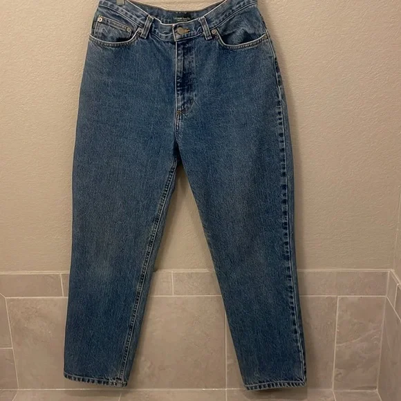 Vintage Ralph Lauren High Waist Straight Leg Jeans