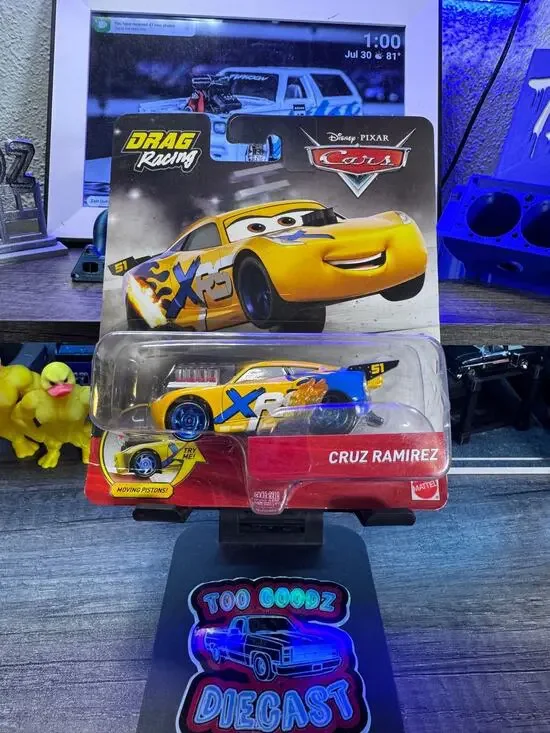 Disney Pixar Cars Drag Racing Cruz Ramone