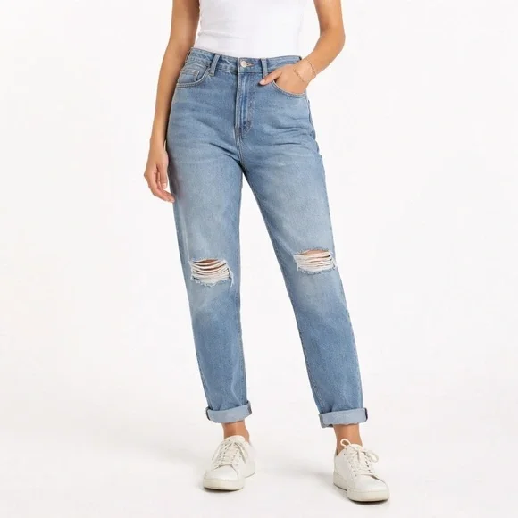 Pistola Presley High Rise Relaxed Jeans NWT Size 25
