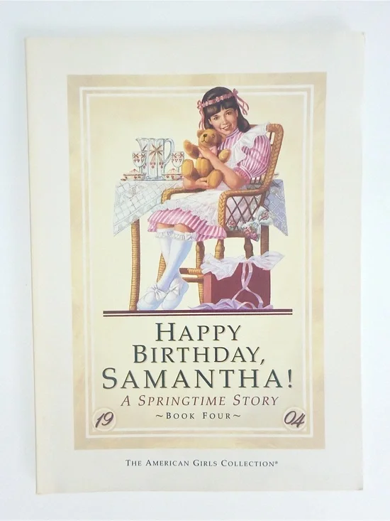Happy Birthday, Samantha! A Springtime Story Book Four 1987 First Edition
