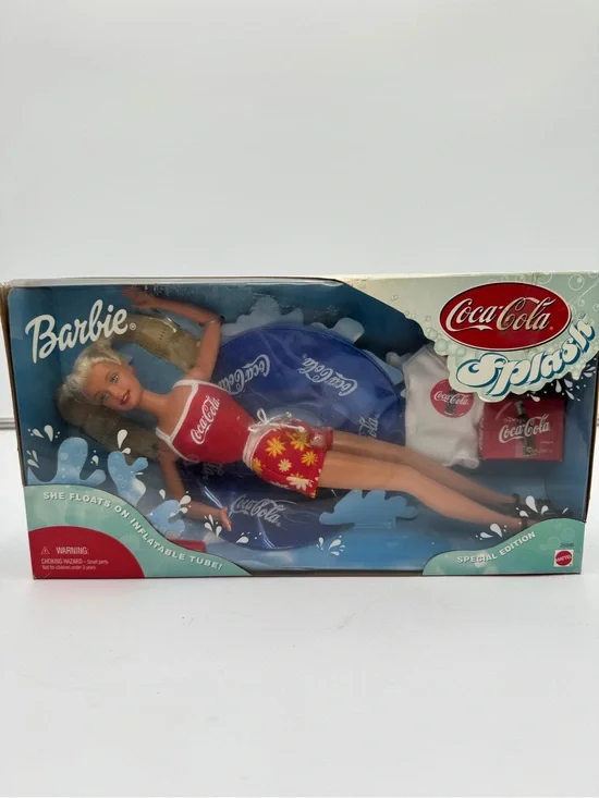 Vintage 1999 Barbie Coca-Cola Splash! Special Edition Doll – Mattel #25590