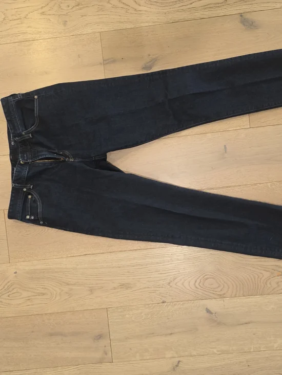 Slim Straight Dark Blue Men's Jeans