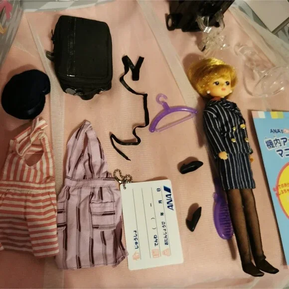Takara Licca Chan Doll Box Japan Japanese Barbie Retro Vintage Cute Toys 1/6 BJD