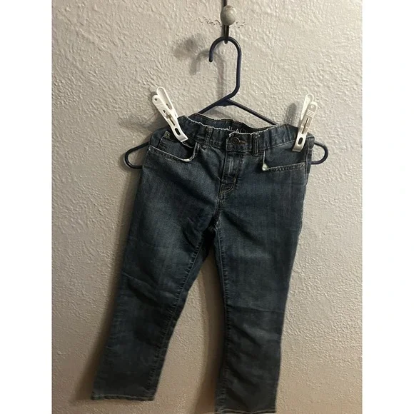 Childrens Place Boys Size 8 ‎ Bootcut Denim Blue Jeans Adjustable Waist