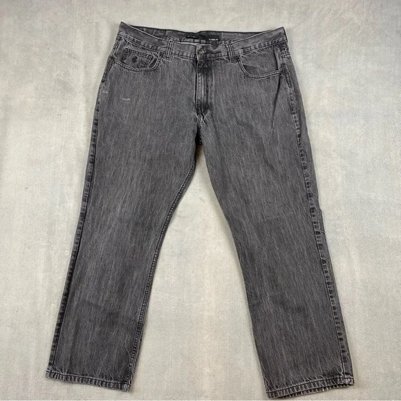 Vintage Y2K Rocawear Acid Wash Oversized Baggy Jeans 42x32 Streetwear, Grunge