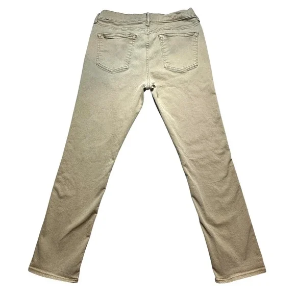 Old Navy Jeans Mens 32x32 Khaki Tan Slim Fit Stretch 5 Pocket Denim Pants Casual