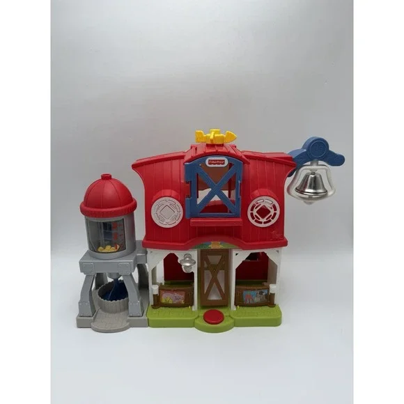 Fisher-Price Little People Smart Stages Farm Barn Playset Lights & Sound WORK!