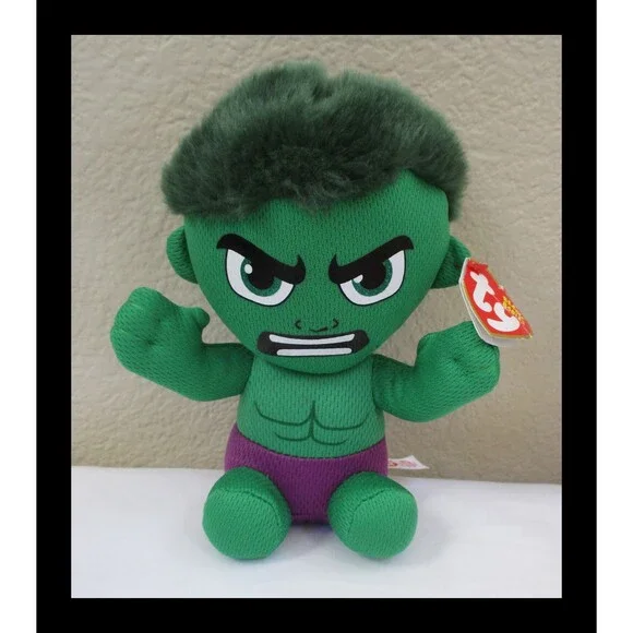 Ty Beanie Baby The Hulk CREASED TAG