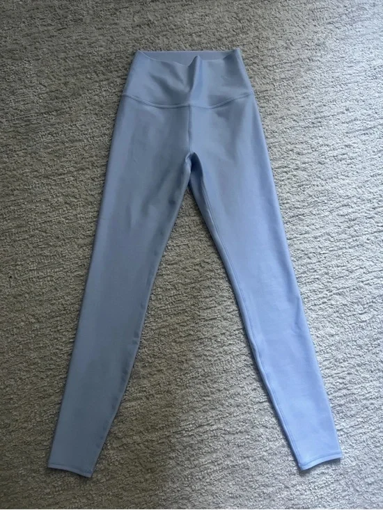 Alo High-Waist Airlift Legging - Seashell Blue Size Small