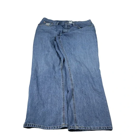 Cinch‎ Jeans Mens 38x32 Blue Medium Wash Bootcut Relaxed Logo Five Pocket Denim