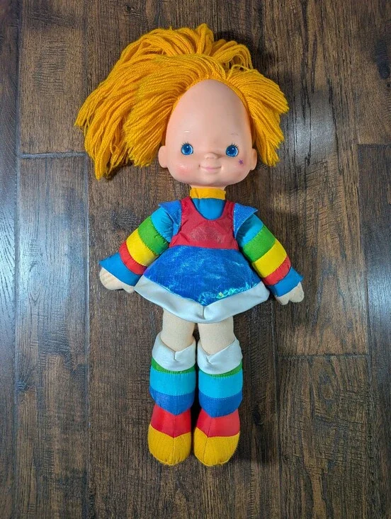 Vintage 1983 Hallmark Rainbow Brite Doll 11” inches