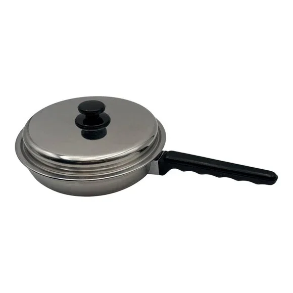 VTG Liquid Core Waterless Cookware Skillet & Lid 8.5