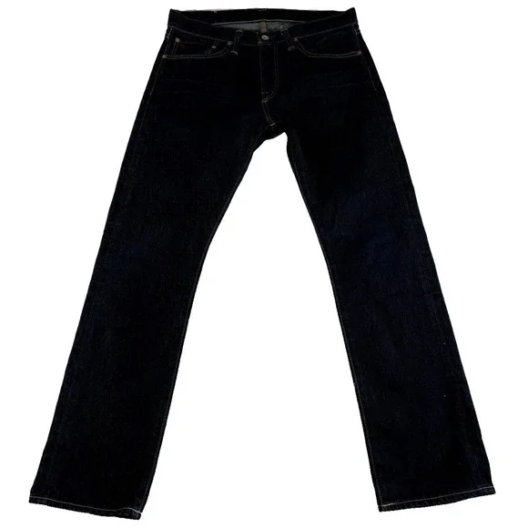 Polo Ralph Lauren Jeans Mens 32x30‎ (34x31) Blue Denim Authentic Straight Leg