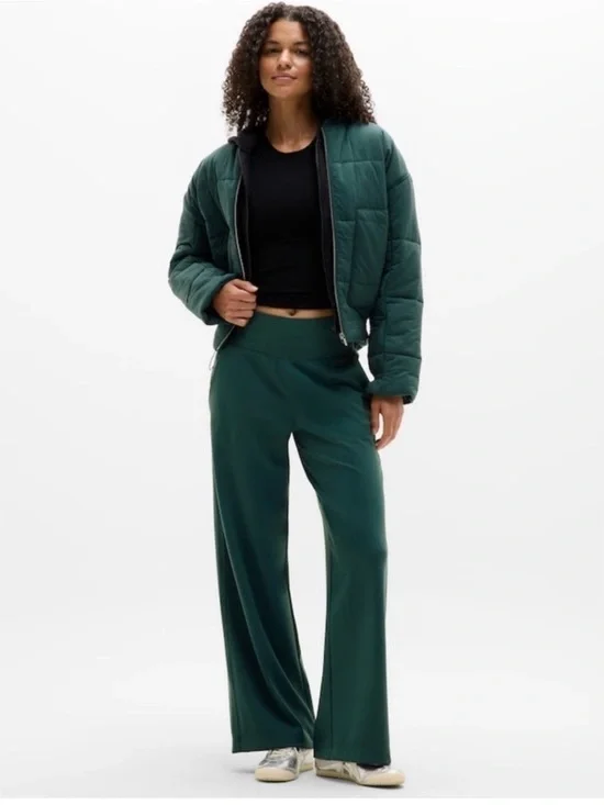 Athleta Venice wide leg pine size large