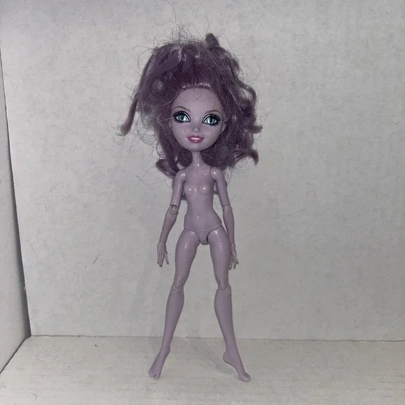 Ever After High Kitty Cheshire 1st. Chapter Nude Doll W/ Arms - Play Or‎ OOAK C2