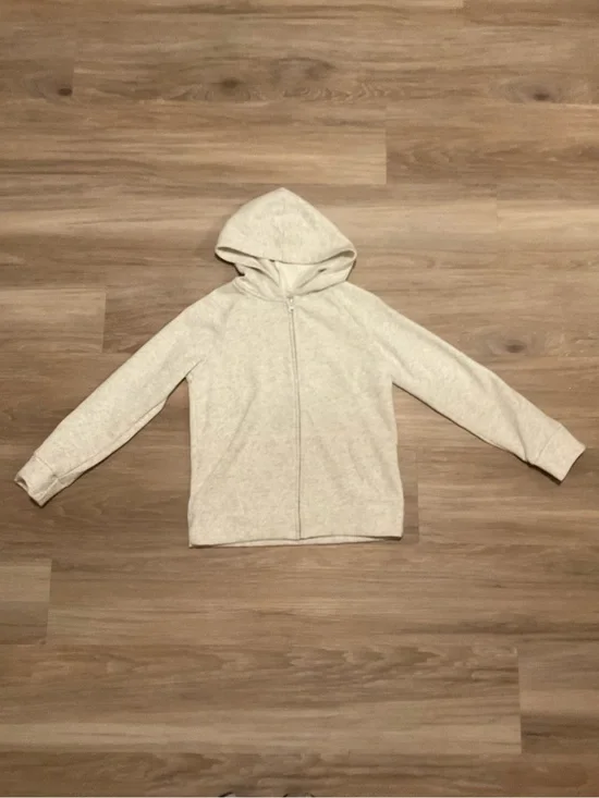 Children’s Place | Kids Zip Hoodie Jacket in Light Heather Gray