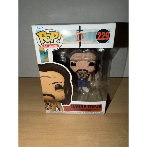 Funko Pop Danny Trejo #229 Ad Icons – Rare Collector's Vinyl Figure (NEW)