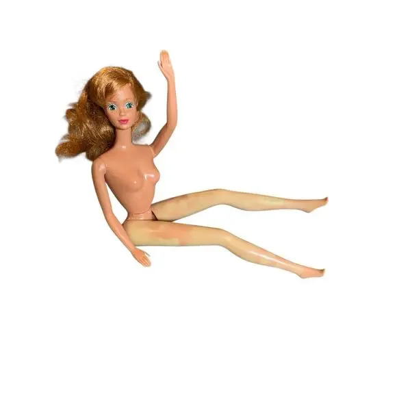 VTG 1966 Barbie Doll Twist Turn Red Hair Freckles‎ Bendable Knees Legs Arms READ