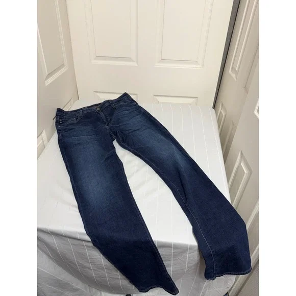 AG Adriano Goldschmied The Everett Slim Straight Jeans Dark Wash 36x36