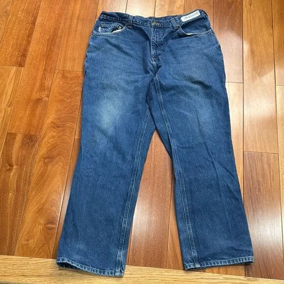 Carhartt Blue Men’s Denim Relaxed Jeans, Size‎ 36x32