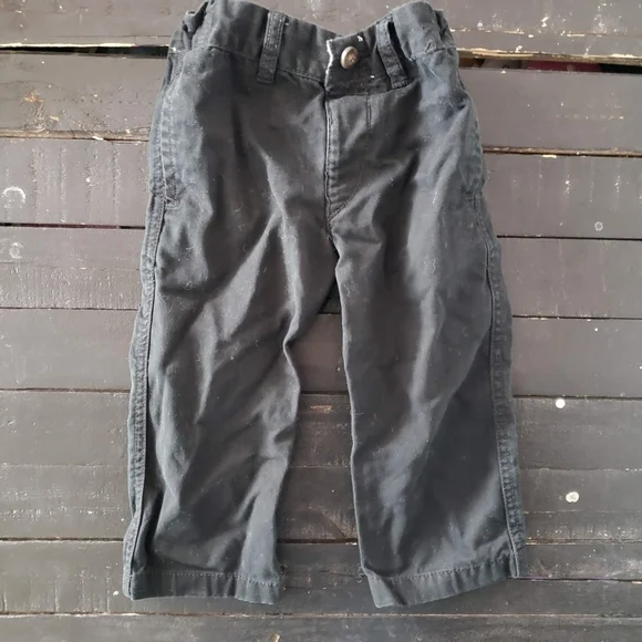 The Children's Place Baby Boy 18-24 Months Black Dress Pants Church Wedding