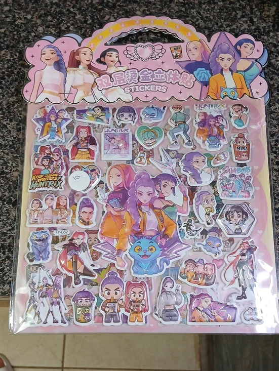 About 100 Stickers #kpopdemonhunter NEW