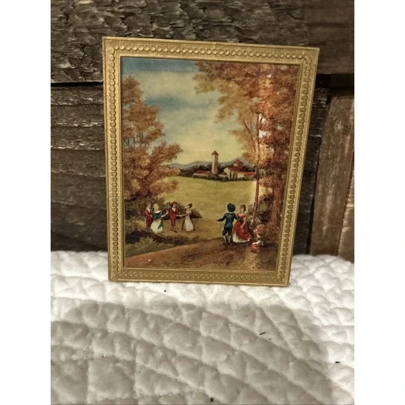 Vintage Ideal‎ Petite Princess Miniature Dollhouse Wall Painting