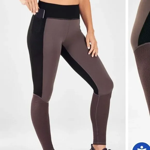 Fabletics Mid-Rise PowerHold Pocket Legging Small