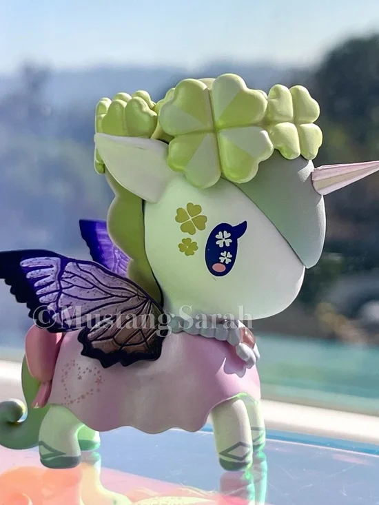 Tokidoki Lucky Fairy Pixie Dust Fairy Unicorno Butterfly Clover Pearlescent