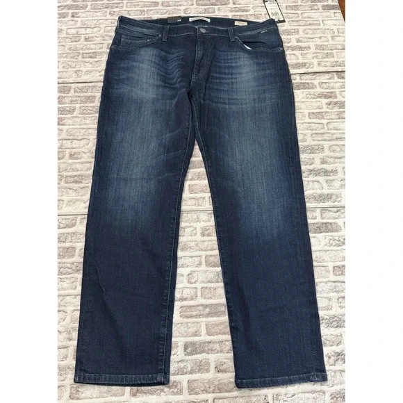 Mavi Jeans Marcus Brooklyn Tonal Dark Slim Straight Size Mens 38x30 Stretch‎ NWT