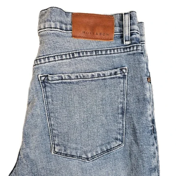Mott & Bow Men's 30x32 Skinny Fit Light Wash Stretch‎ Denim Jeans