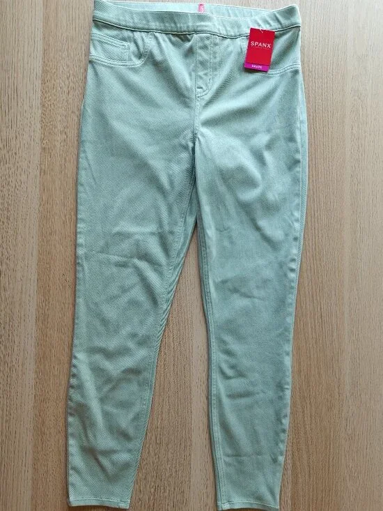 SPANX JEAN-ISH ANKLE LEGGINGS (SIZE XL)