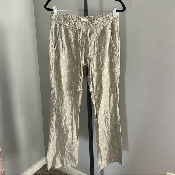 Roxy Oceanside Flared Pants Size Medium