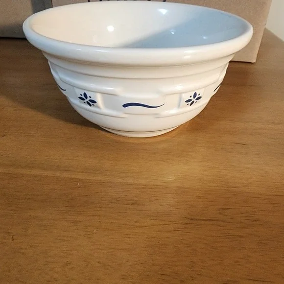 LONGERBERGER Pottery Woven Traditions Classic Blue 6.5