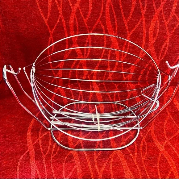Metal‎ Fruits/Vegetables Basket Holder Swinging Hammock Heavy Stainless Steel