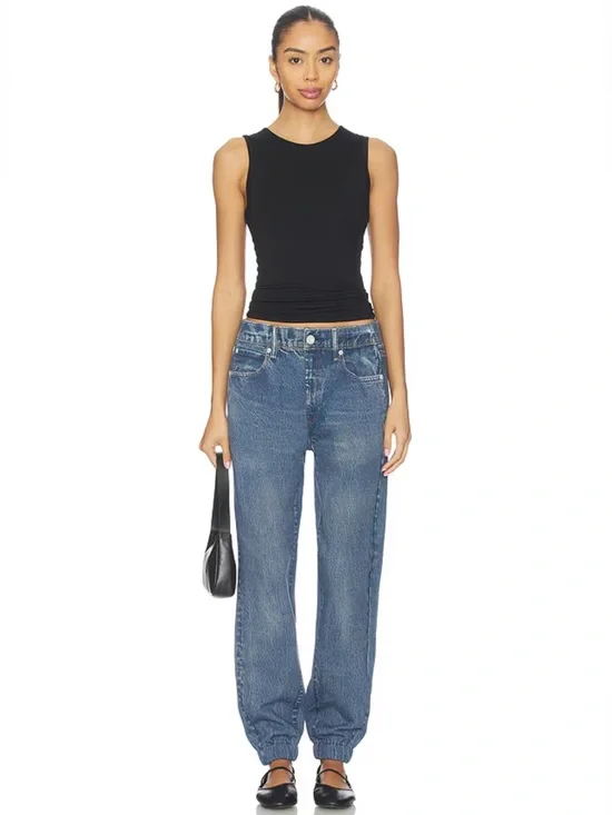 rag & bone Miramar Terry Joggers Pants in Blue Lenox Wash Size XXS NWT