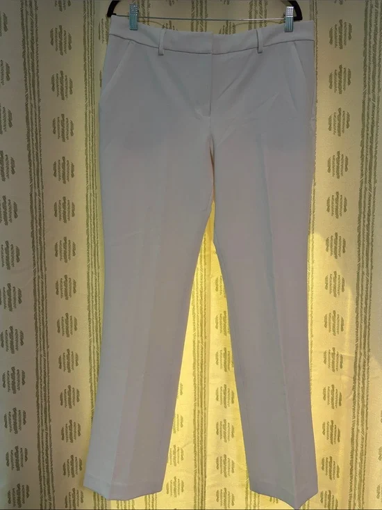 Express Women’s Boot Cut Dress Pants in White