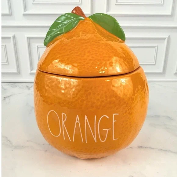 Rae Dunn ORANGE 7