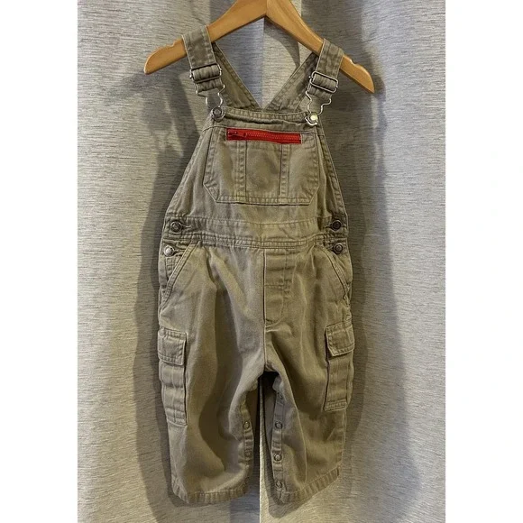 Vintage Y2K‎ Gymboree Bib Overalls Kids XXS Transport Cars