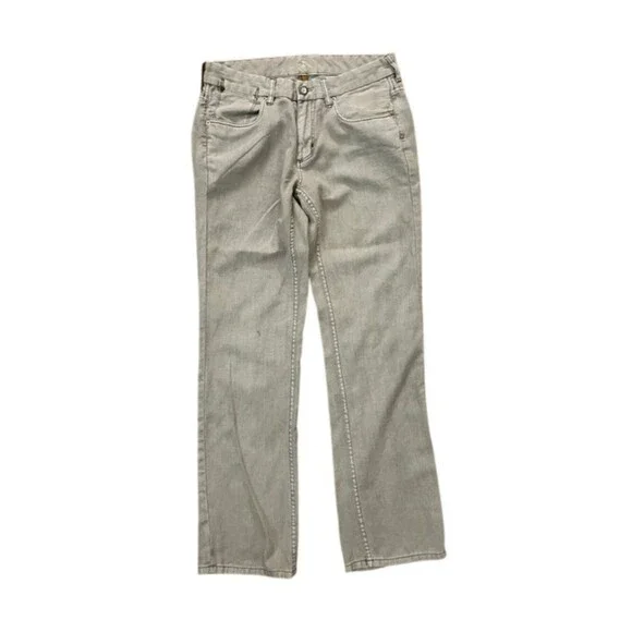 Tommy Bahama Island Crafted Linen Blend Pants Mens 32x32 Tan Khaki 5 Pocket