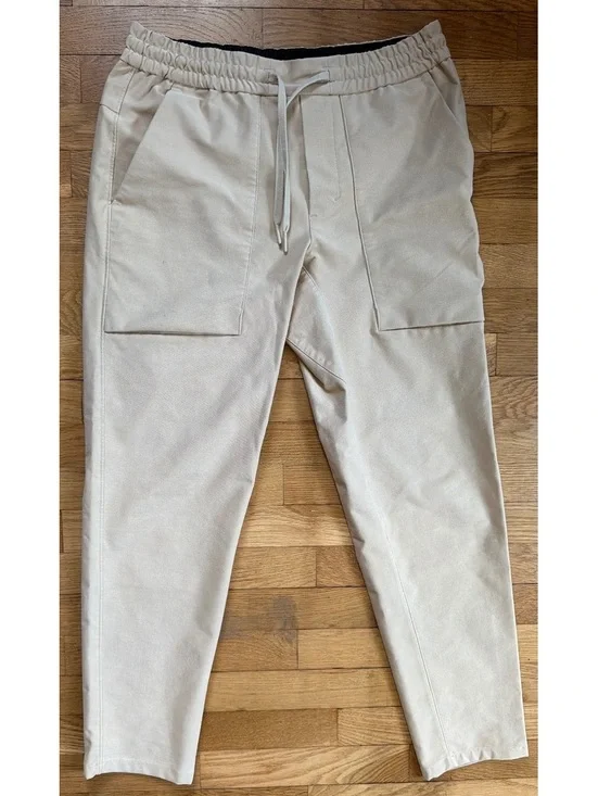 Medium - Men - Lululemon Beige Casual Pants