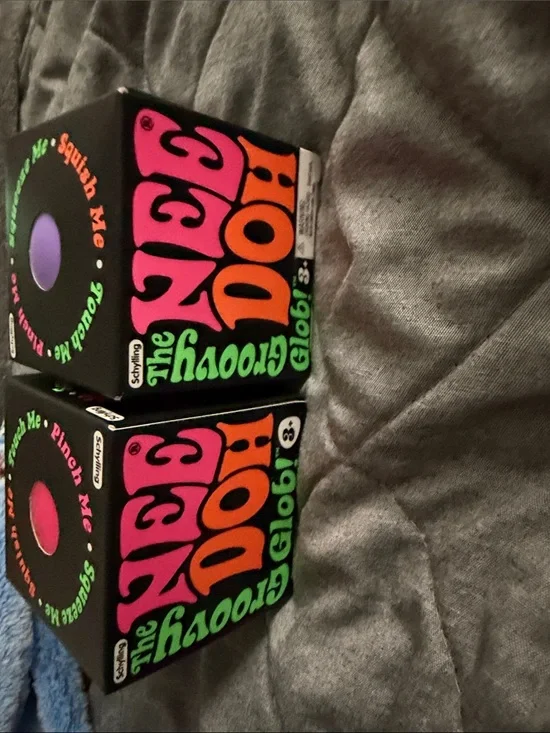 Needoh Neon Groovy GlobPink & Purple
