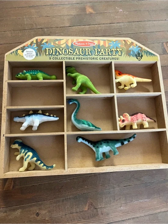 Melissa & Doug Dinosaur Party Play Set,