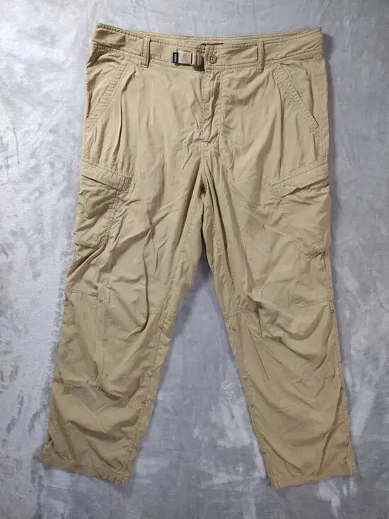 Rei Sahara Cargo Pants Mens 36x30 Relaxed Fit Convertible Roll Hiking Gorpcore