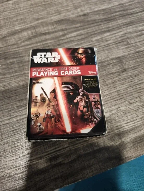 Star Wars Resistance vs. First Order playing cards Cartamundi