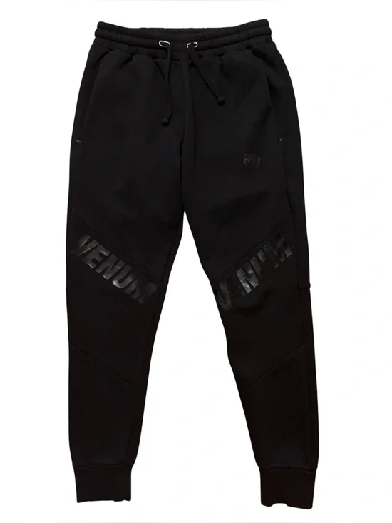 Venum Joggers Mens Size L Contender 3.0 Sweatpants Fleece Drawstring Black