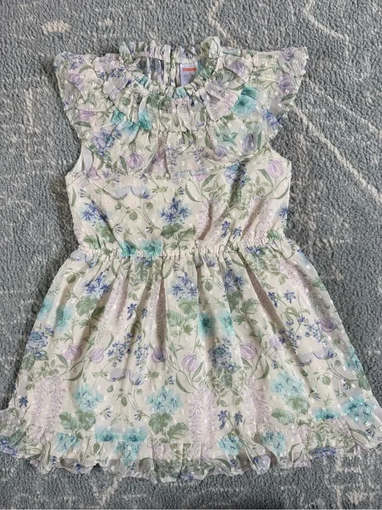Gymboree Floral Ruffle Dress