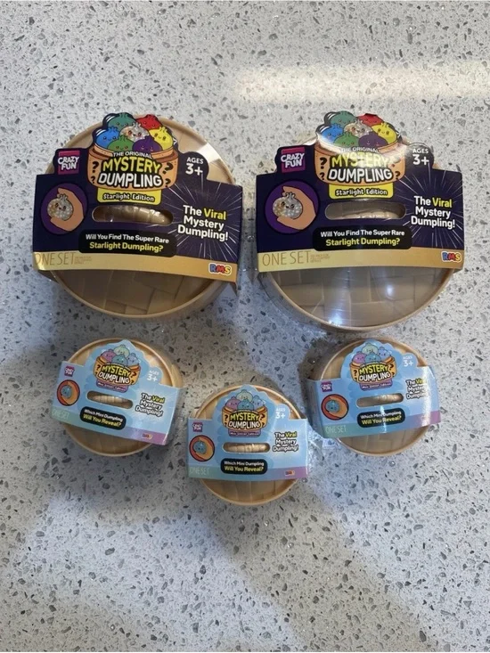 Crazy Fun RMS Dumpling Starlight Edition/ Mini Dumpling Lot Of 5 Authentic