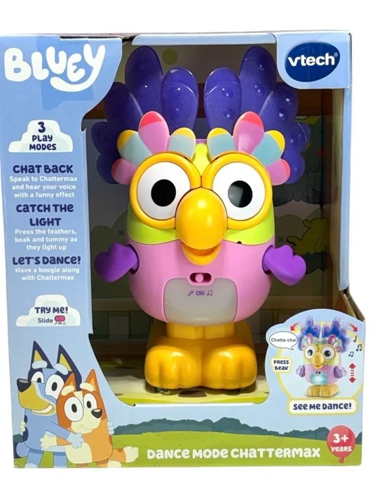 VTech Bluey Dance Mode Chattermax Interactive Learning Baby and Toddler Toys