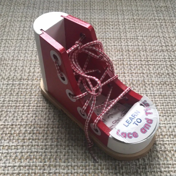 Melissa & Doug Shoelace Tying Training Shoe